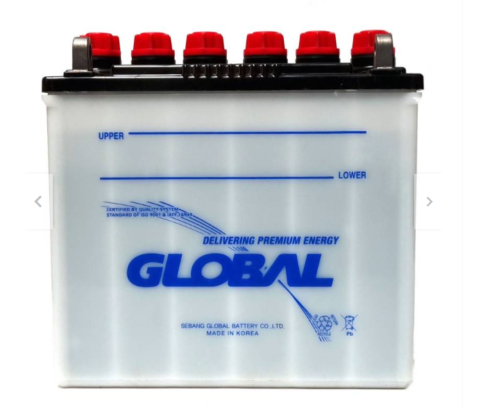 BATERIA SMF 12N24-4  26AH 220CCA GLOBAL