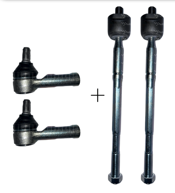 SET AXIALES Y PUNTA DE DIRECCION (TOYOTA HILUX)