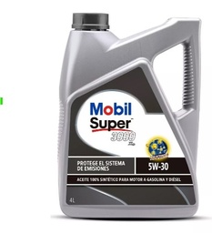 [MOB0001] ACEITE 5W30 SUPER 3000 XE GEN3  GAOLINA DIESEL DPF 4LT. MOBIL