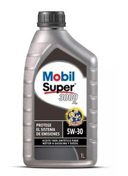 [MOB0004] ACEITE 5W30 SUPER 3000 SN/C3 GASOLINA/DIESEL /DPF 1 LT. MOBIL